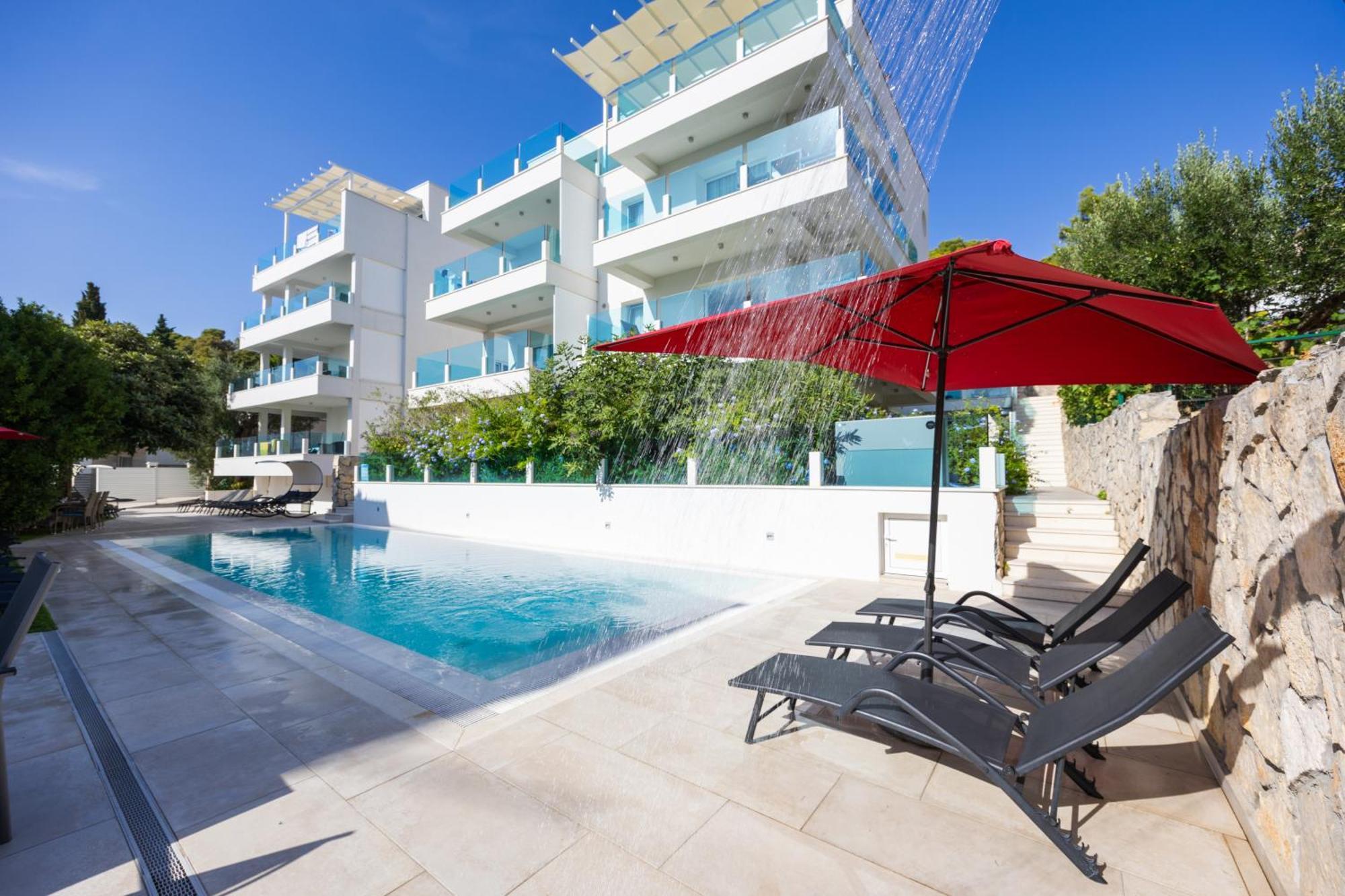 Villa Aqua Жаборич Екстериор снимка